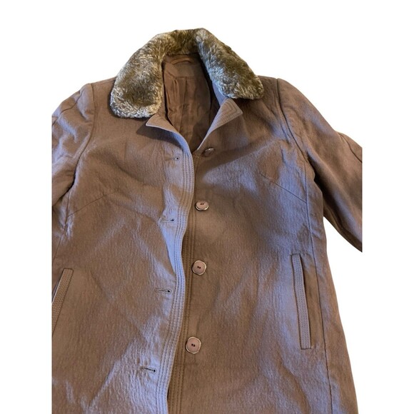 Modell Berlin Jacket Size M Pure New Wool Brown - Picture 5 of 9